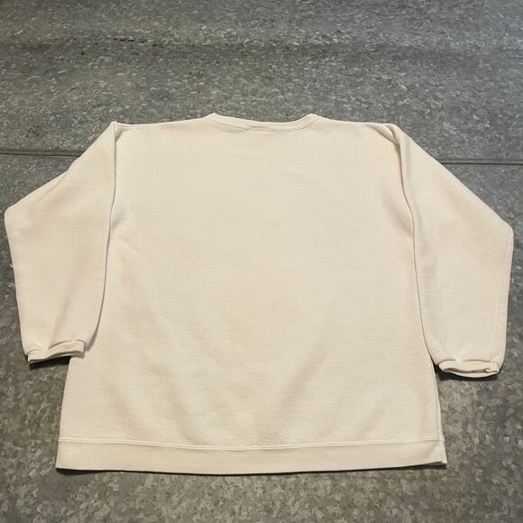 Vintage Snowman Christmas Crewneck Sweatshirt Large Bear 90s Holiday Festive - Picture 8 of 12